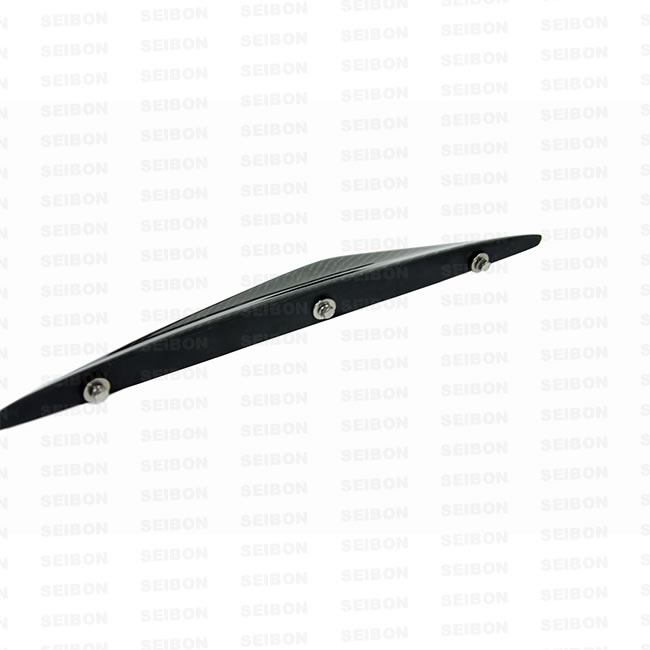 NISSAN 370Z 09-10 SEIBON CARBON FRONT BUMPER CANARDS - 3