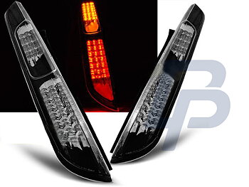 FORD FOCUS MK2 09.04-08 HB BLACK LED TAILLIGHTS