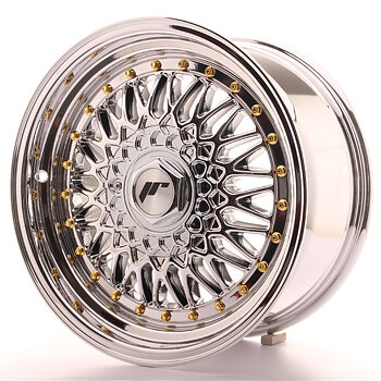 Japan Racing JR9 16x8 ET25 4x100/108 Chrome
