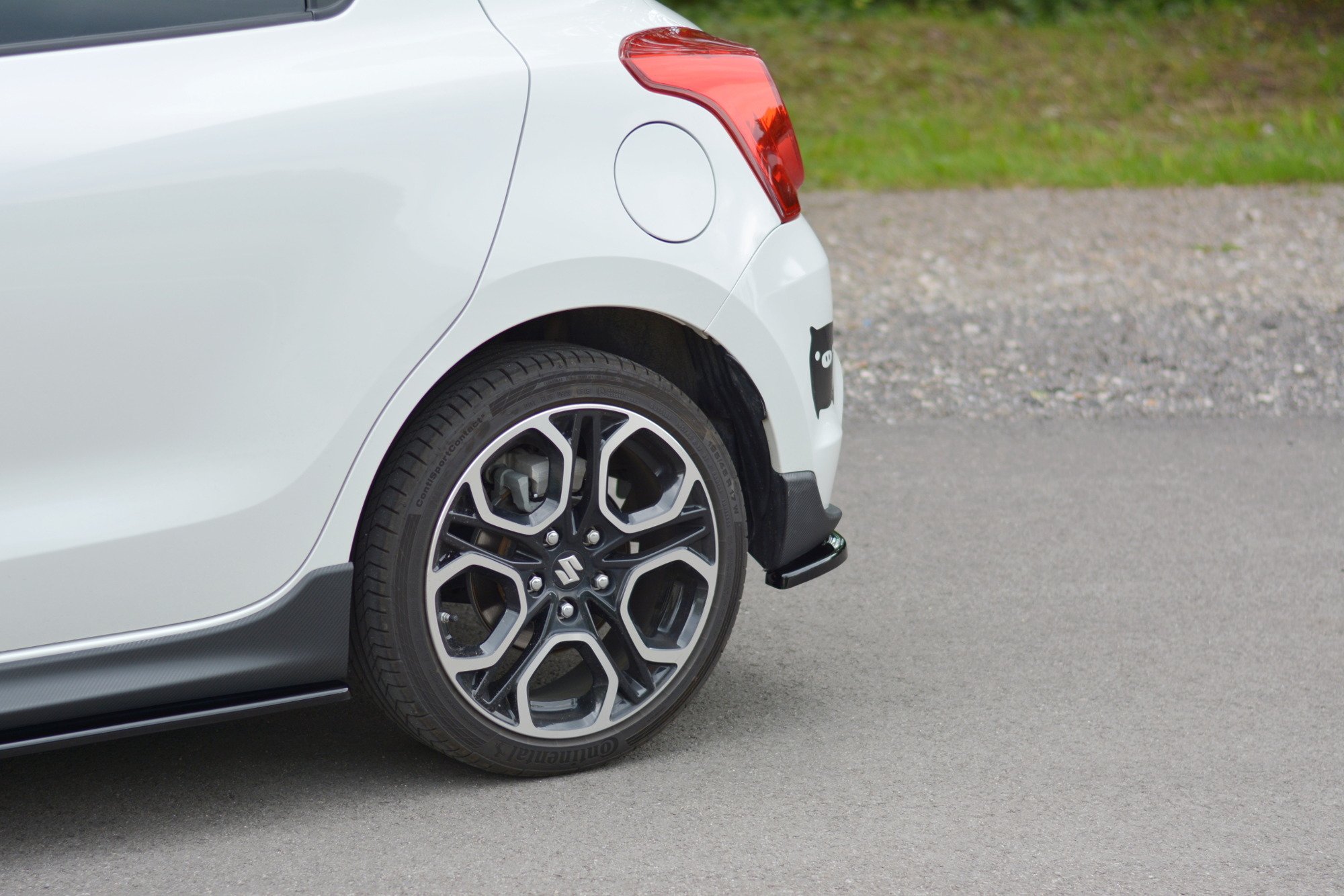 Rear Side Splitters Suzuki Swift 6 Sport (2018-) - 4