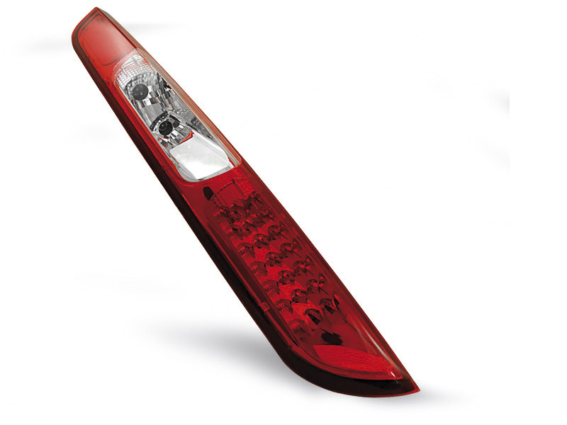FORD FOCUS MK2 09.04-08 HATCHBACK RED WHITE LED TAILLIGHTS