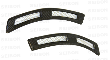 MITSUBISHI LANCER EVO X 08+ SEIBON CARBON FENDER DUCTS