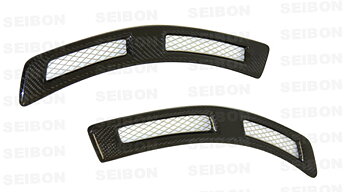 MITSUBISHI LANCER EVO X 08+ SEIBON CARBON FENDER DUCTS