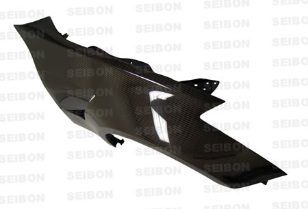 NISSAN 350Z 02-08 SEIBON CARBON 10MM BREDARE SKÄRM - 3