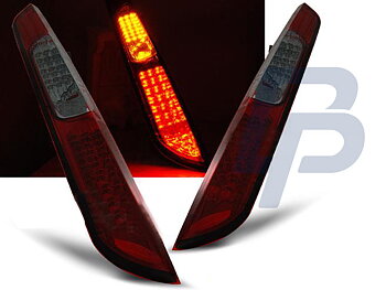 FORD FOCUS MK2 09.04-08 HB RED SMOKE LED TAILLIGHTS