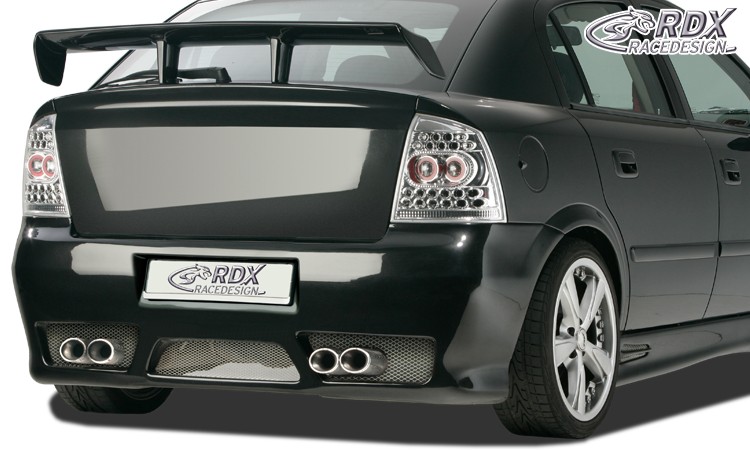 REAR BUMPER OPEL ASTRA G WITH NUMBERPLATE "GT-RACE" - 3