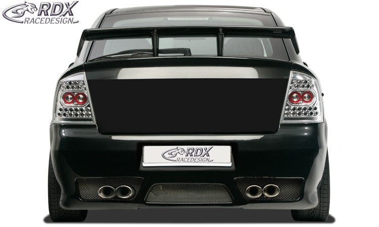 REAR BUMPER OPEL ASTRA G WITH NUMBERPLATE "GT-RACE" - 2