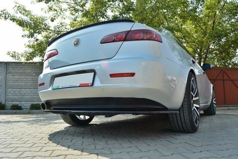 Central Rear Splitter Alfa Romeo 159 (Without Vertical Bars) - 4