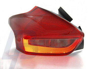 LED TAILLIGHTS FORD FOCUS 3 15-  HATCHBACK RED SMOKE LED