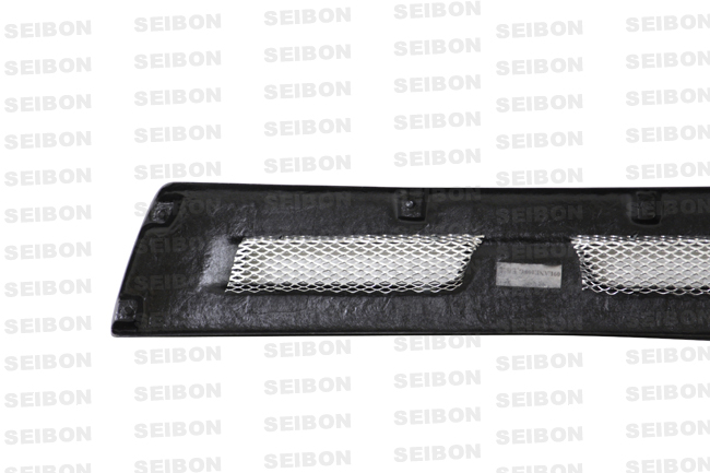MITSUBISHI LANCER EVO X 08+ SEIBON SHAVED CARBON GRILL - 2