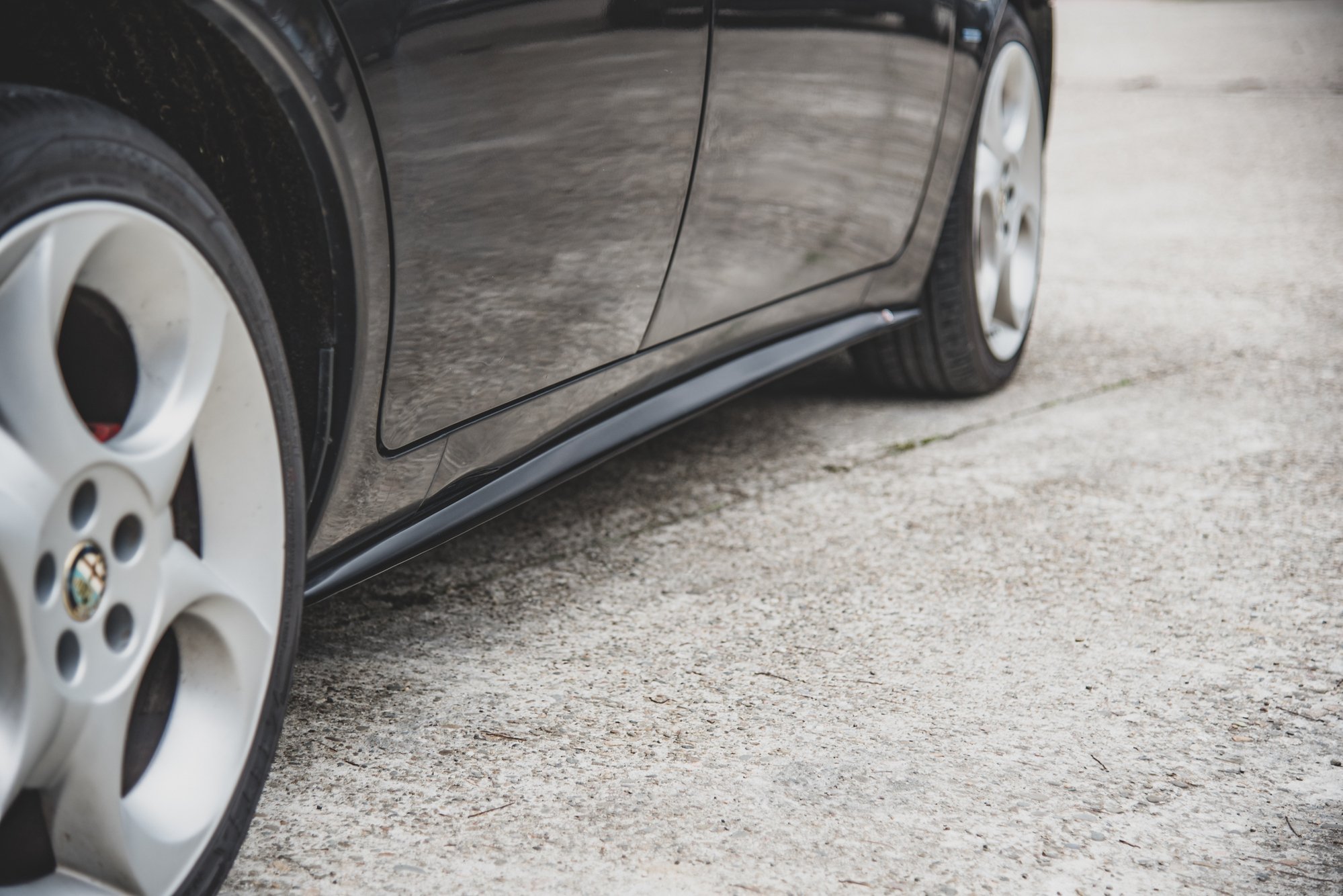 Side Skirts Diffusers Alfa Romeo 156 Facelift (2003-2006) - 6