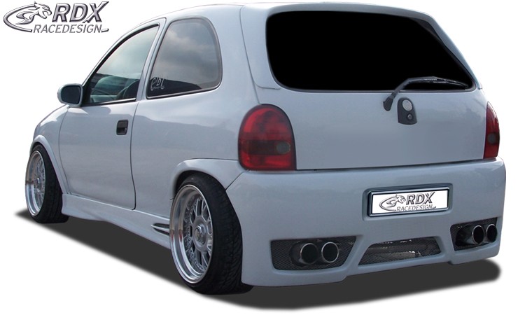 REAR BUMPER OPEL CORSA B WITH NUMBERPLATE "GT-RACE"