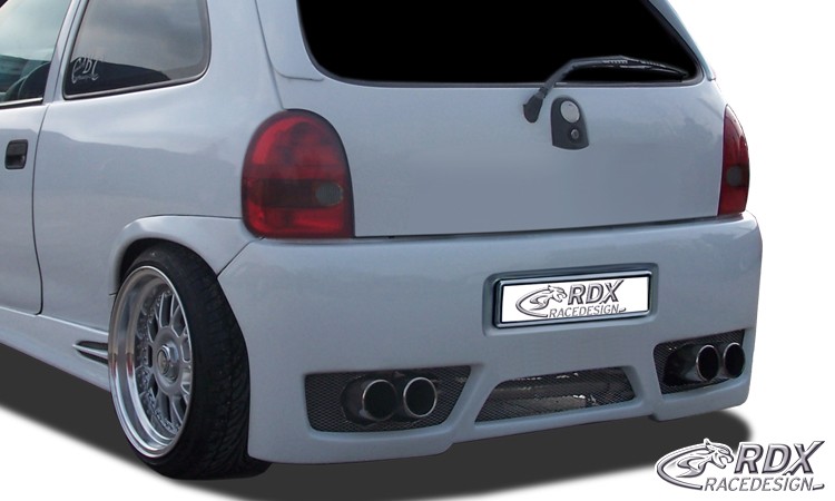 REAR BUMPER OPEL CORSA B WITH NUMBERPLATE "GT-RACE" - 2