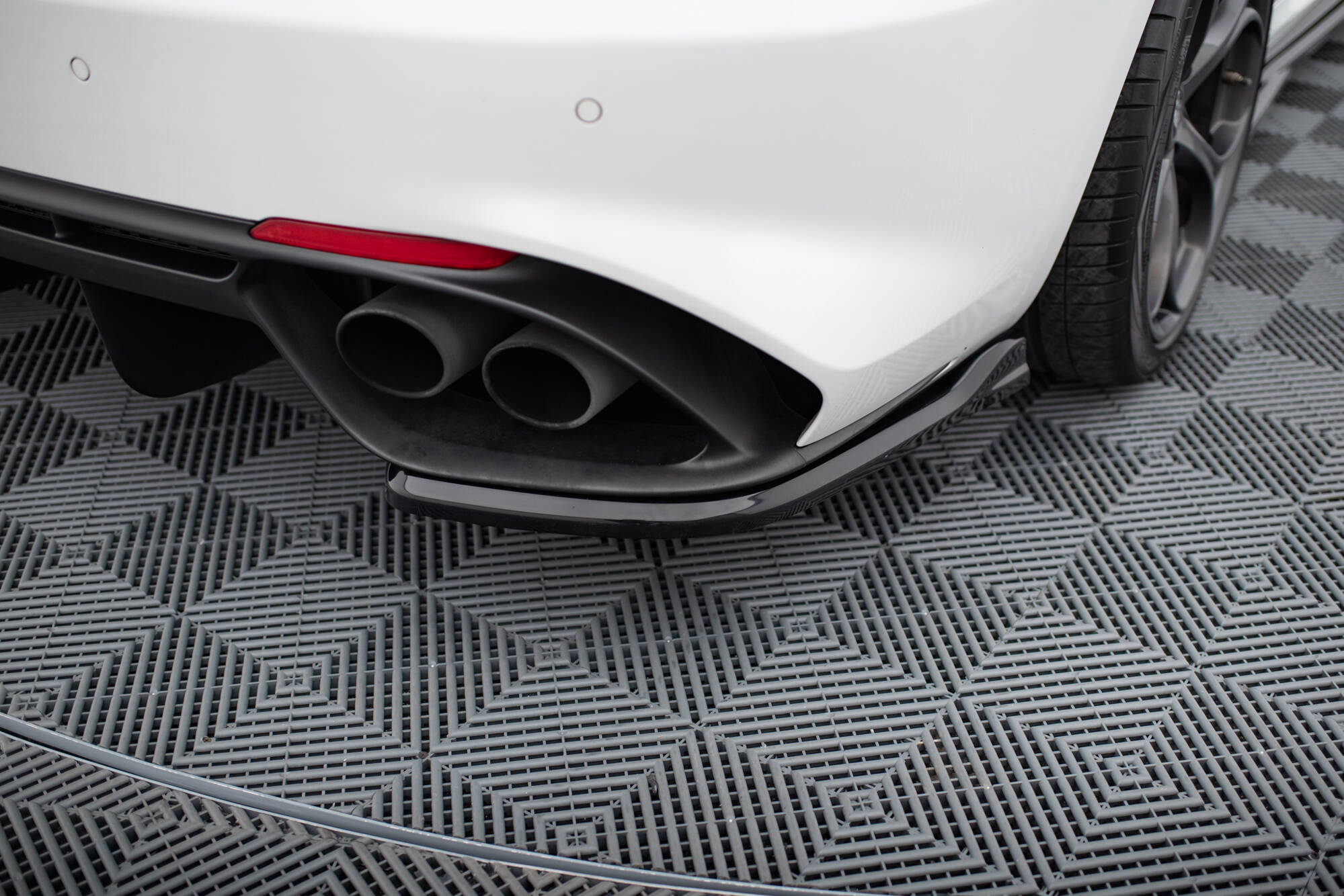 Rear Side Splitters Alfa Romeo Giulia Quadrifoglio - 2
