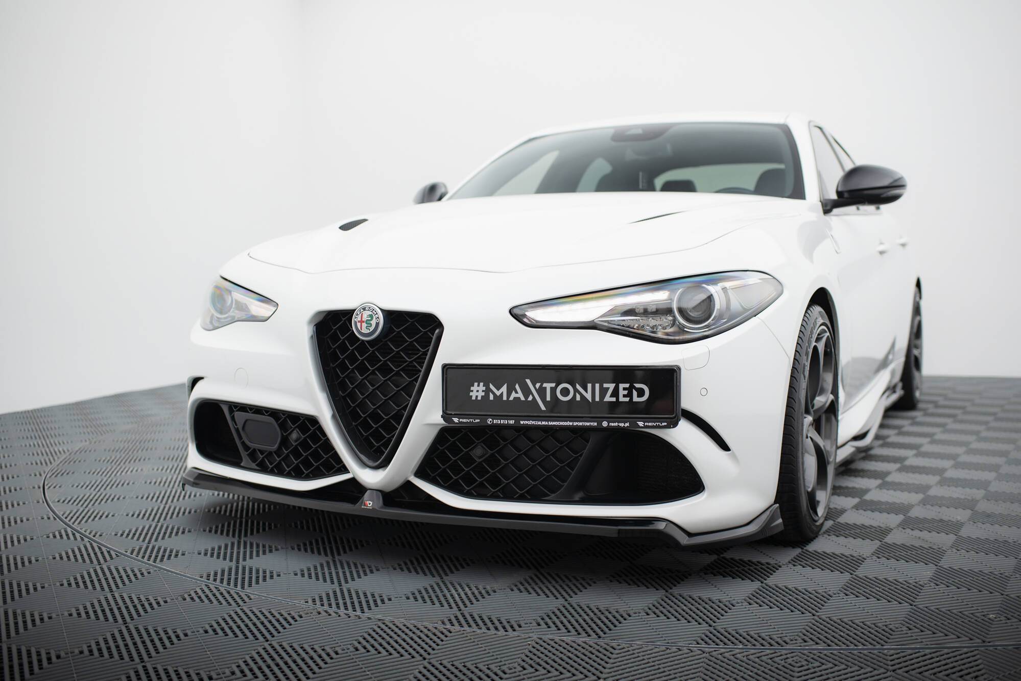Front Splitter Alfa Romeo Giulia Quadrifoglio - 5