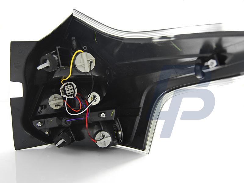 FORD FOCUS 3 11- 10.14 HATCHBACK RED SMOKE LED TAILLIGHTS - 2