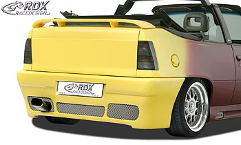 REAR BUMPER OPEL KADETT E WITH NUMBERPLATE "GT4"