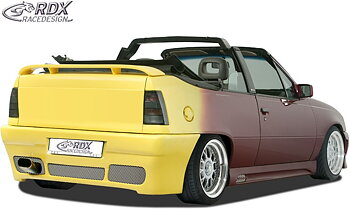 REAR BUMPER OPEL KADETT E WITH NUMBERPLATE "GT4"