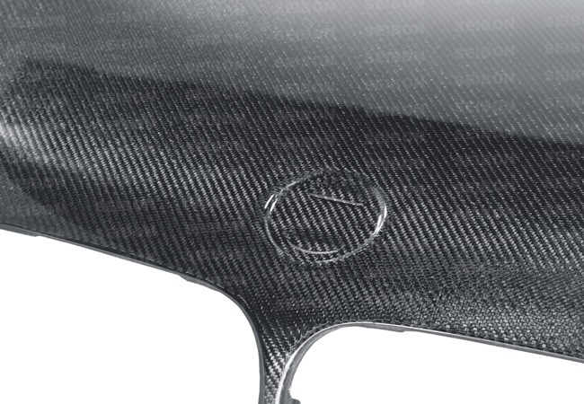 BMW 3 E46 4D FACELIFT 02-06 SEIBON OEM CARBON HUV - 3