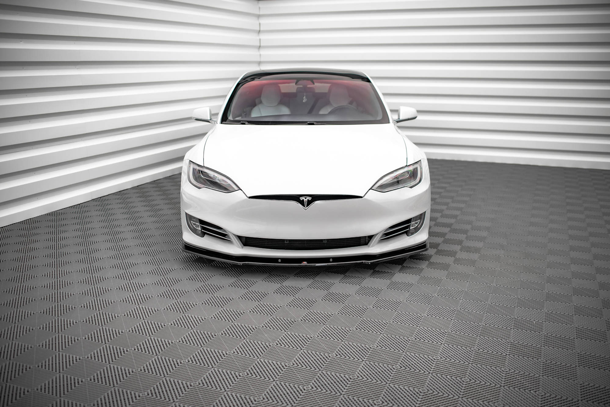 Front Splitter V.1 Tesla Model S Facelift - 4