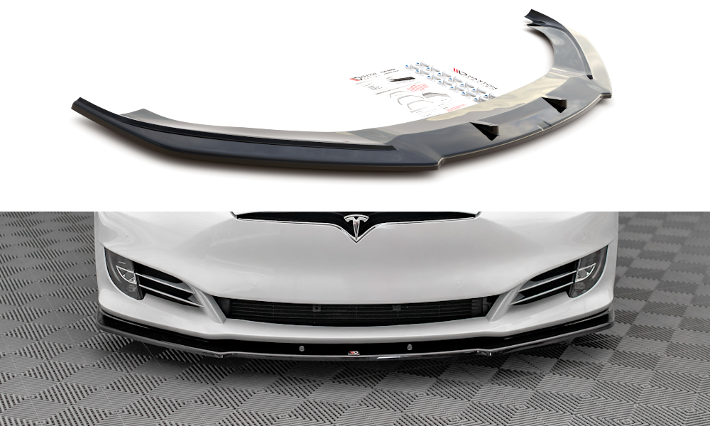Front Splitter V.1 Tesla Model S Facelift