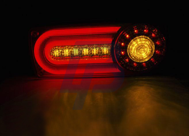 MERCEDES W463 G-CLASS 90-12 RED WHITE LED TAILLIGHTS - 3