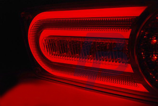 MERCEDES W463 G-CLASS 90-12 RED WHITE LED TAILLIGHTS - 4
