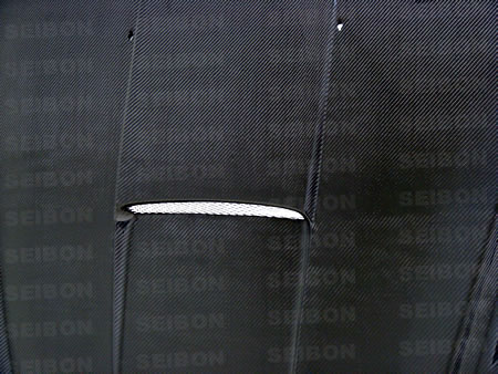 HYUNDAI TIBURON/COUPE 03-06 SEIBON SC CARBON HOOD - 3