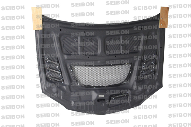 MITSUBISHI EVO VIII/IX 03-08 SEIBON CW DRY CARBON HOOD - 2