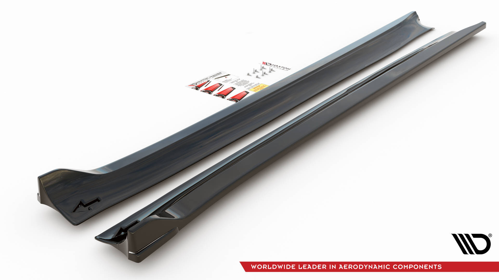 Side Skirts Diffusers V.2 Tesla Model 3 - 5