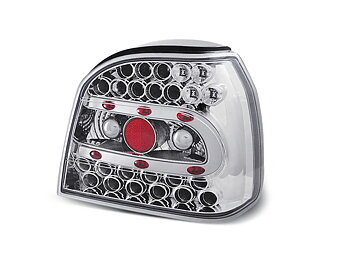VW GOLF 3 09.91-08.97 CHROME LED TAILLIGHTS