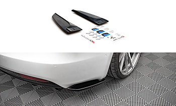 Rear Side Splitters Tesla Model S Facelift