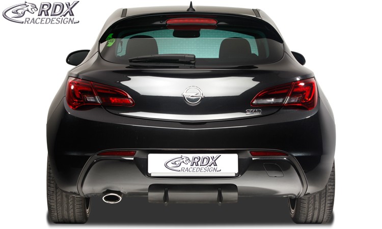 REAR DIFFUSOR U-DIFF OPEL ASTRA J GTC (ALSO FOR OPC-LINE) - 3