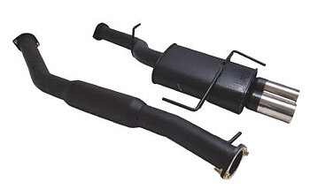 NISSAN S14 95-99 MEGAN RACING TYPE 2 BLACK CATBACK