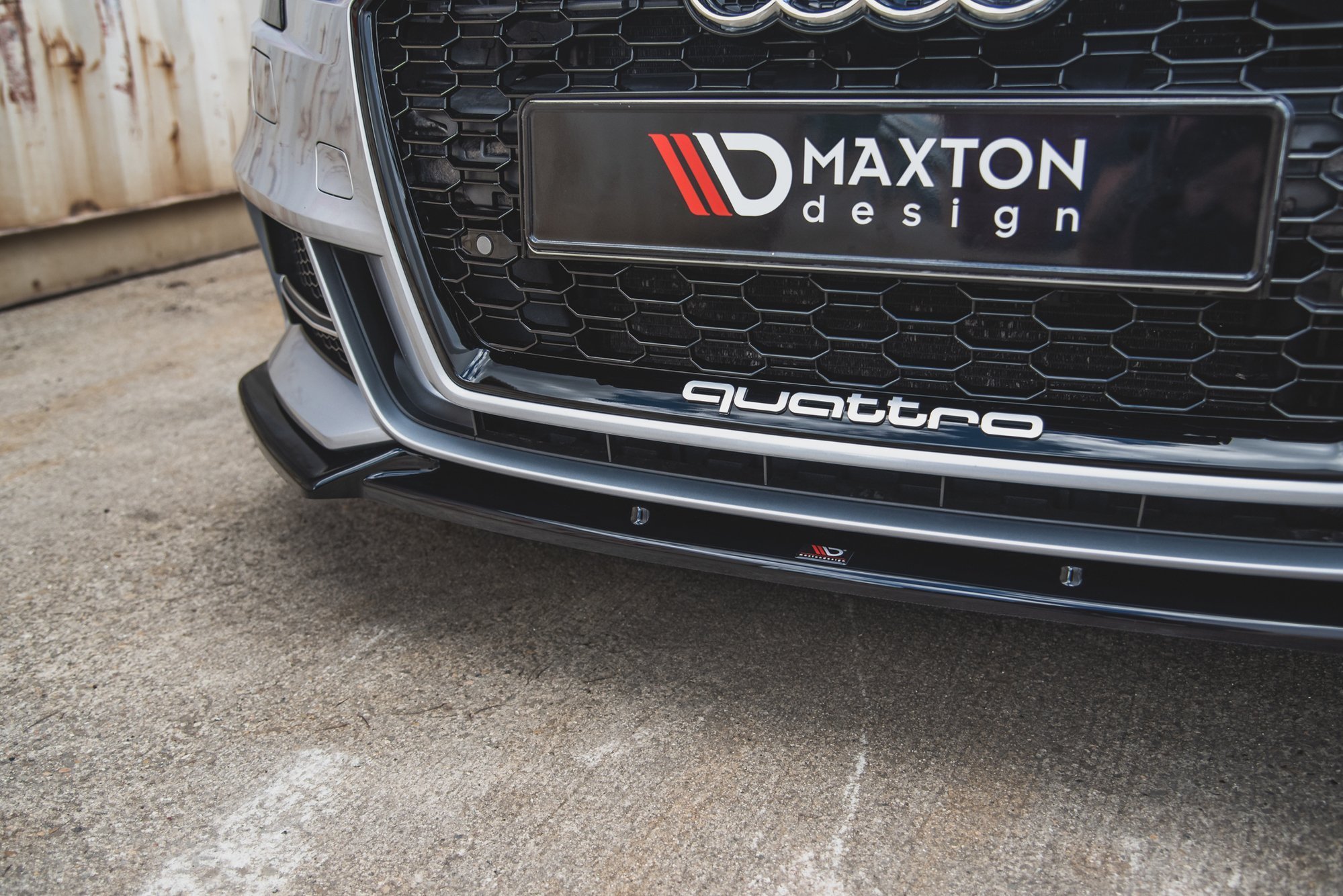 Front Splitter V.3 Audi S3 / A3 S-Line 8V Facelift Sedan (2016-2020) - 5