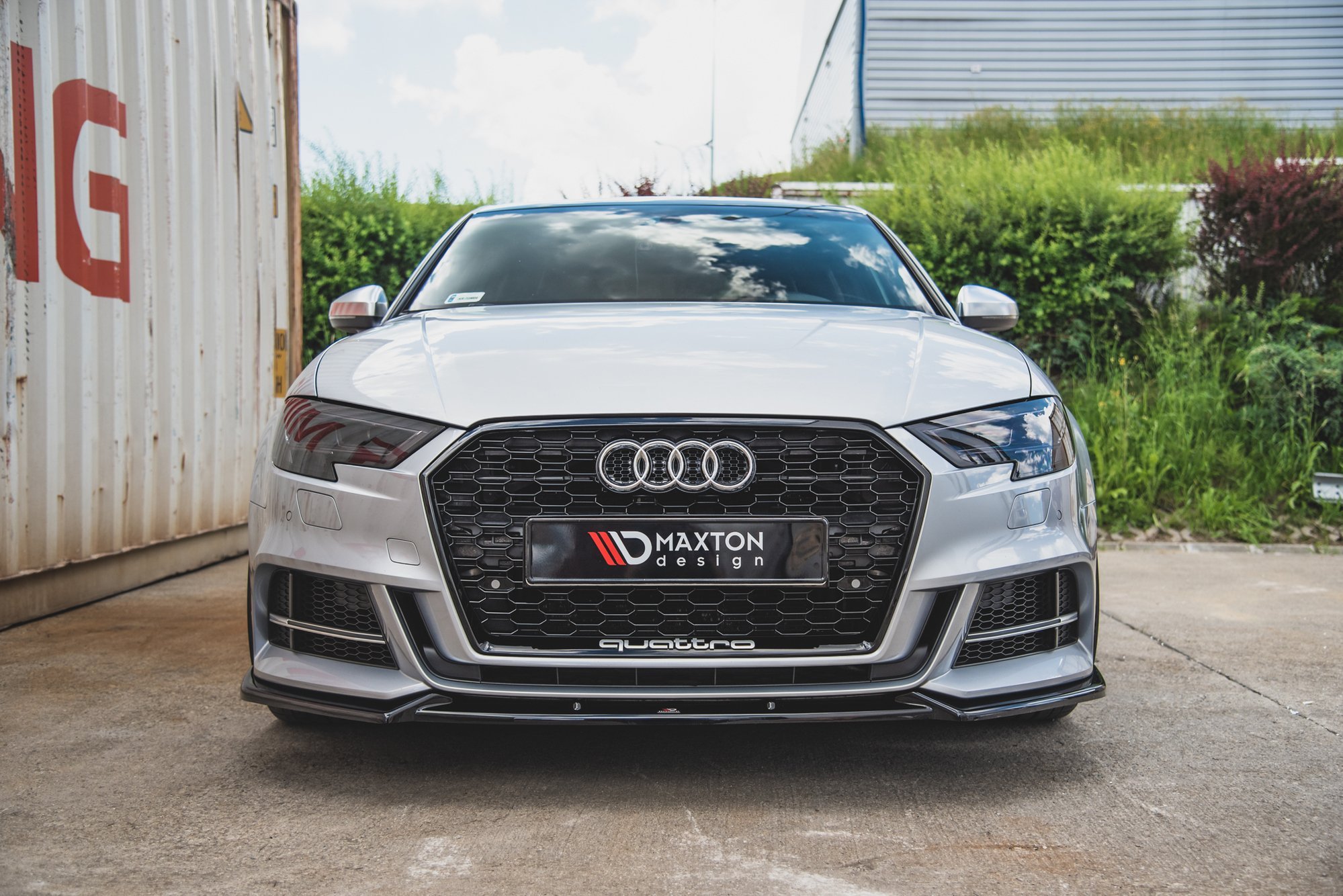 Front Splitter V.3 Audi S3 / A3 S-Line 8V Facelift Sedan (2016-2020) - 3
