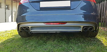 CENTRAL REAR SPLITTER AUDI TT S MK2 (8J)