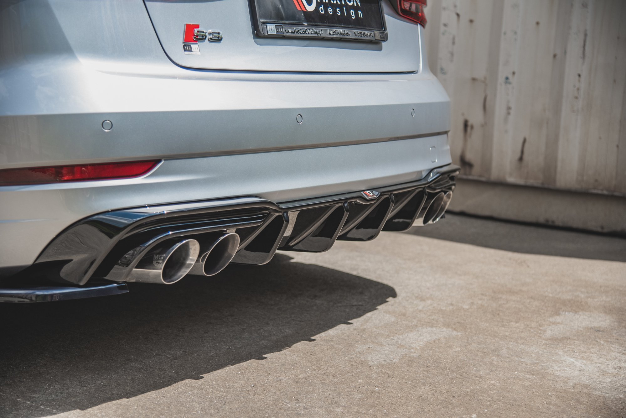 Rear Valance Audi S3 Sedan 8V Facelift (2016-2020) - 3