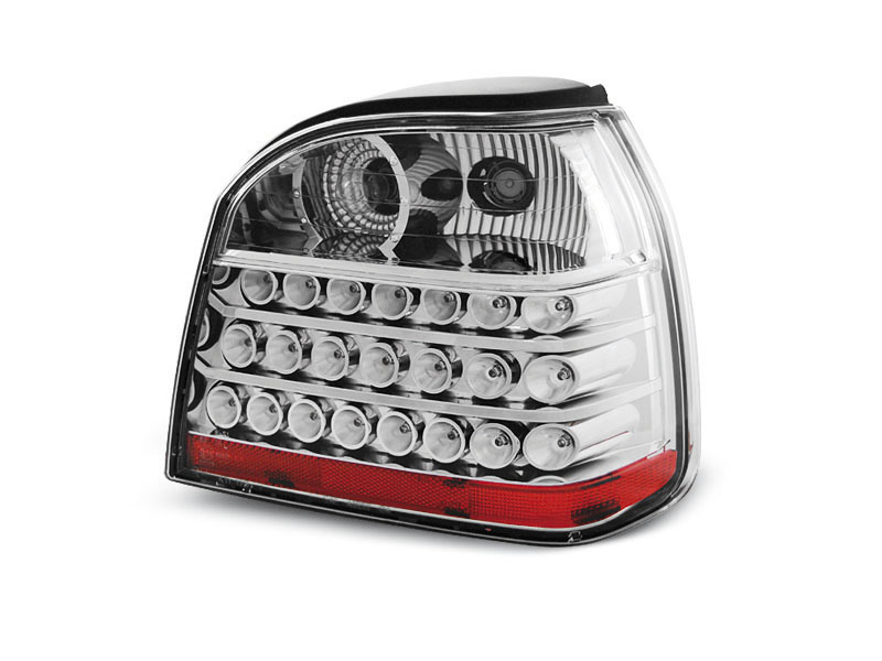 VW GOLF 3 09.91-08.97 CHROME LED TAILLIGHTS