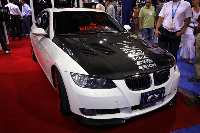 BMW 3 E92 2D 07-09 SEIBON GTR CARBON HUV - 2