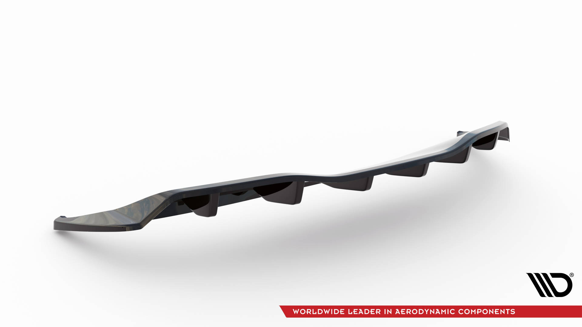 Central Rear Splitter (Vertical Bars) Tesla Model Y - 7