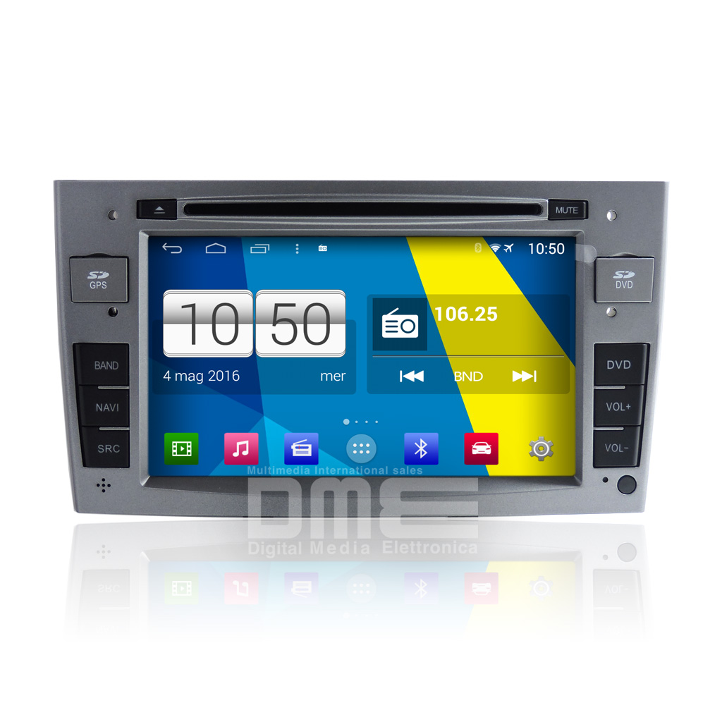 PEUGEOT 308 7" MODELLANPASSAD ANDROID HUVUDENHET
