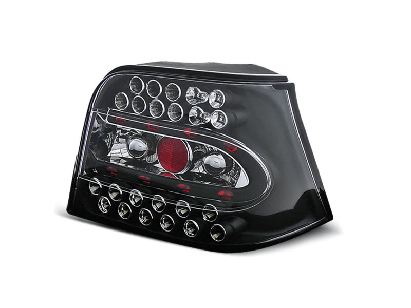 VW GOLF 4 09.97-09.03 BLACK LED TAILLIGHTS