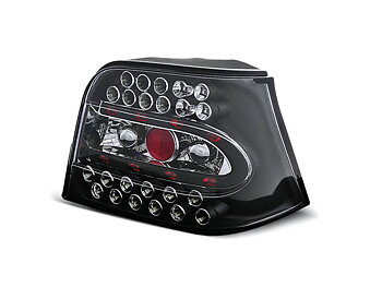 VW GOLF 4 09.97-09.03 BLACK LED TAILLIGHTS