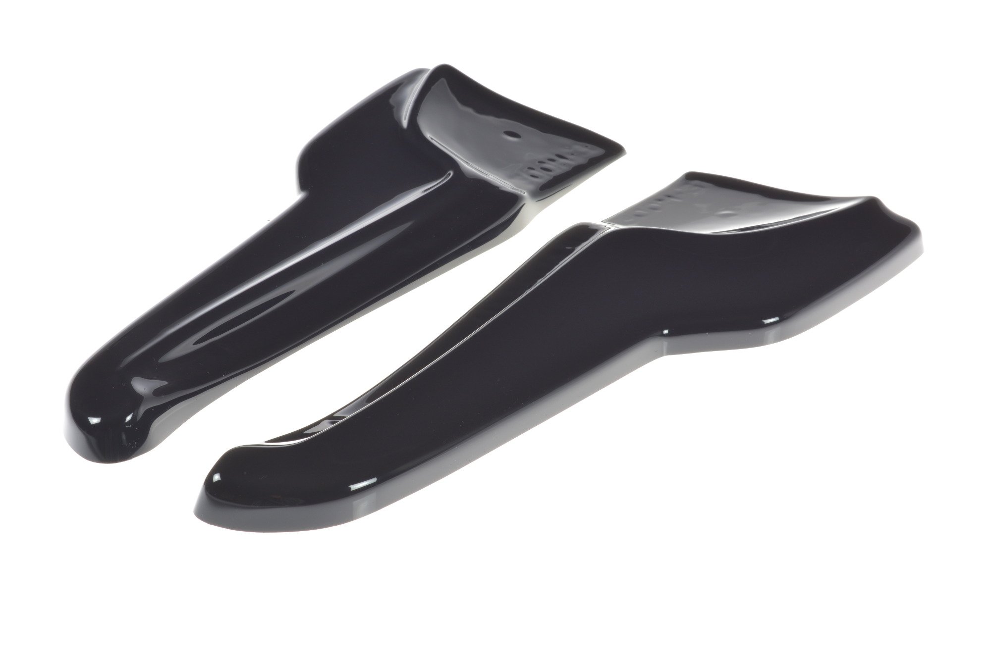 Rear Side Splitters V.2 Tesla Model X (2015-) - 6