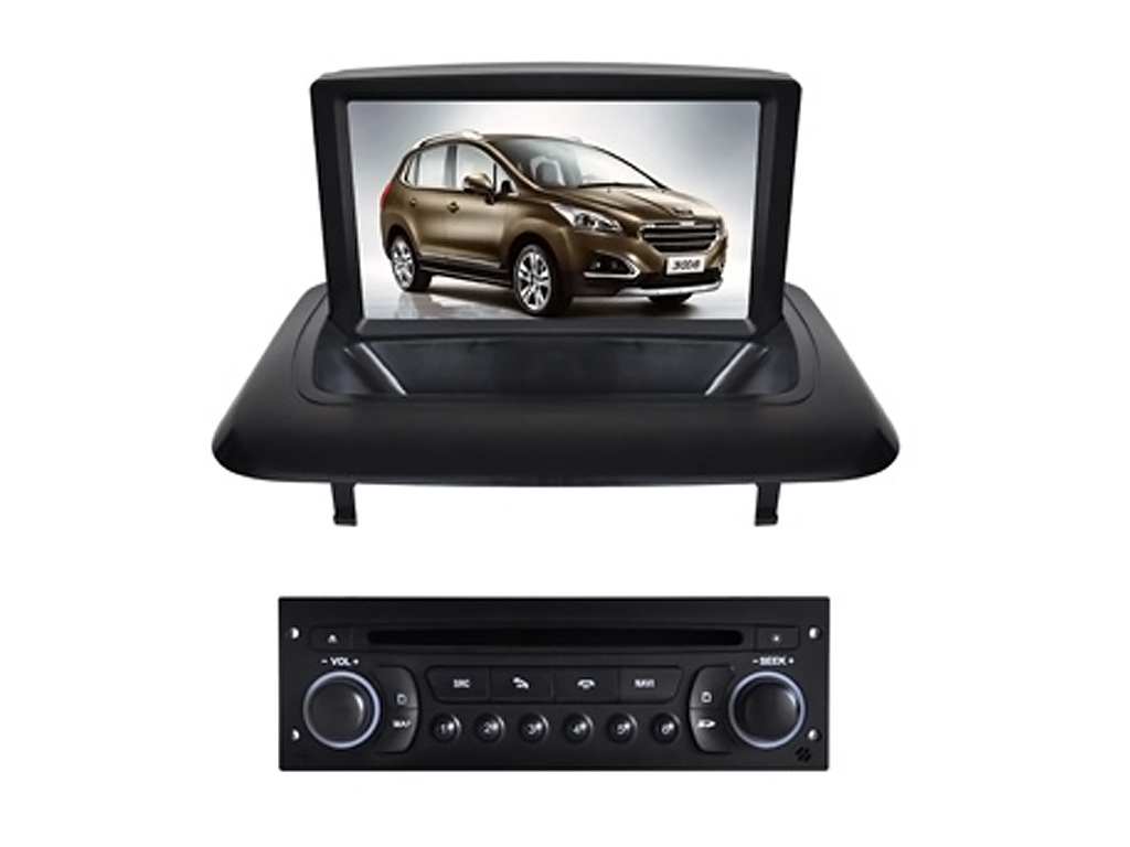 PEUGEOT 3008 MODULARE 8" MODELLANPASSAD ANDROID HUVUDENHET
