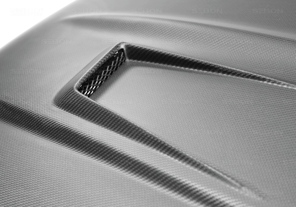 MERCEDES C-CLASS AMG 63 07-10 SEIBON GT DRY CARBON HOOD - 3