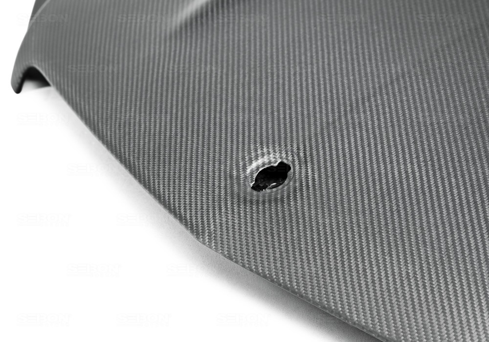 MERCEDES C-CLASS AMG 63 07-10 SEIBON GT DRY CARBON HOOD - 4