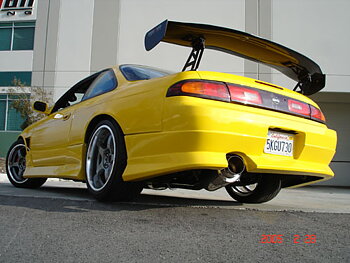 NISSAN S14 95-99 SR20 MEGAN RACING TURBO CATBACK SHORT TIP