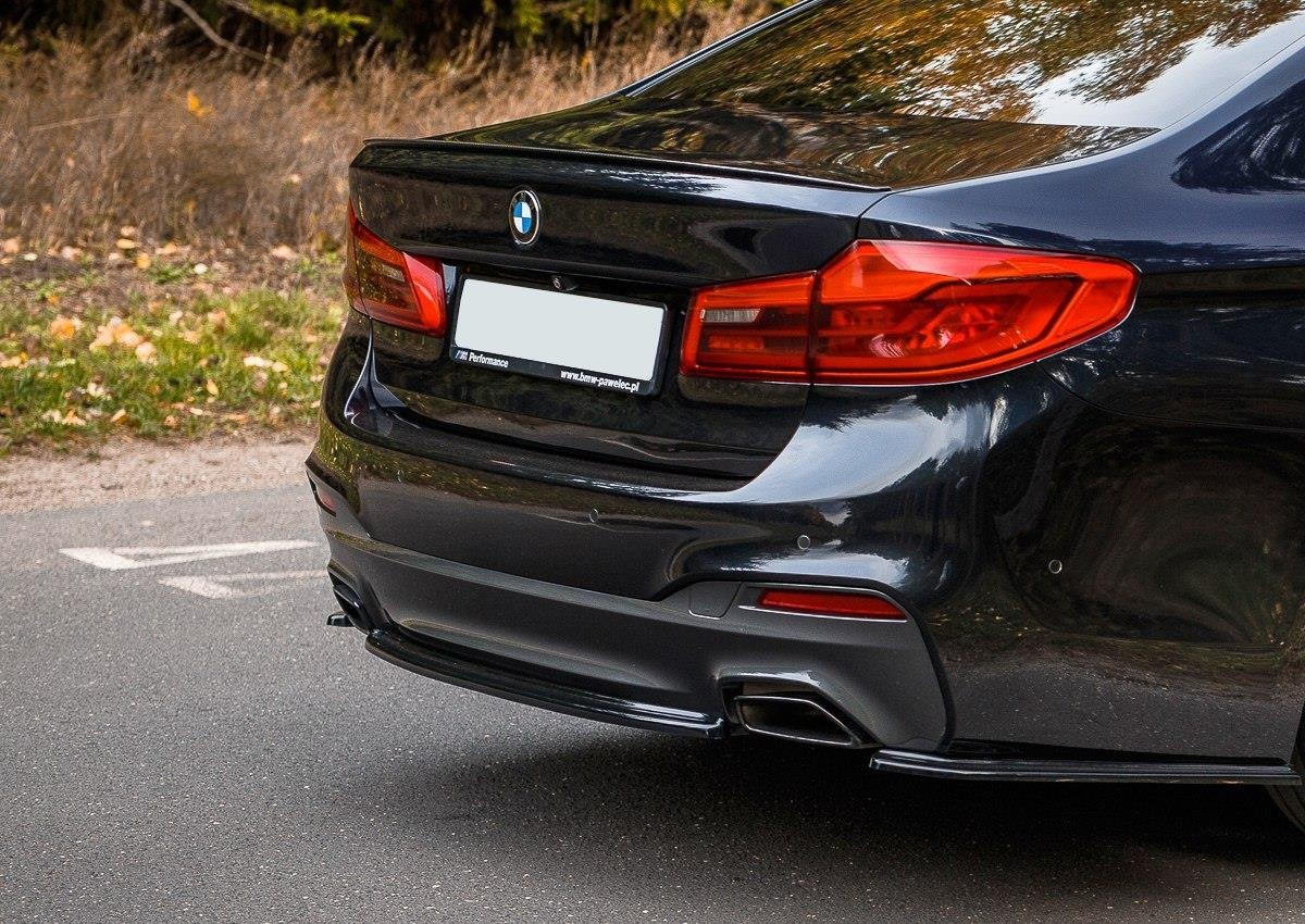 CENTRAL REAR SPLITTER BMW 5 G30/ G31 M-PACK - 4